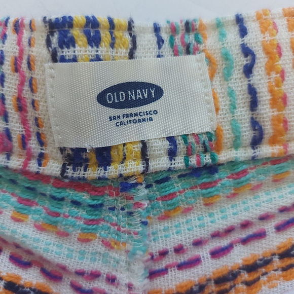 Old Navy Girls multi color tweed boho shorts size 14 - Picture 2 of 5